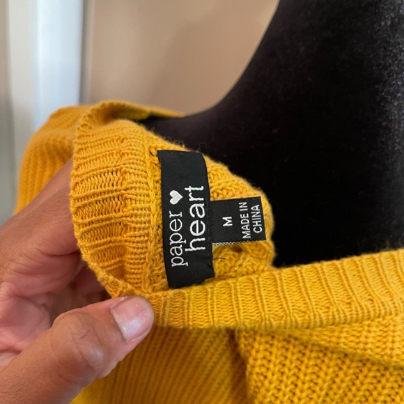 Yellow Women's Sweater M - Picture 5 of 5